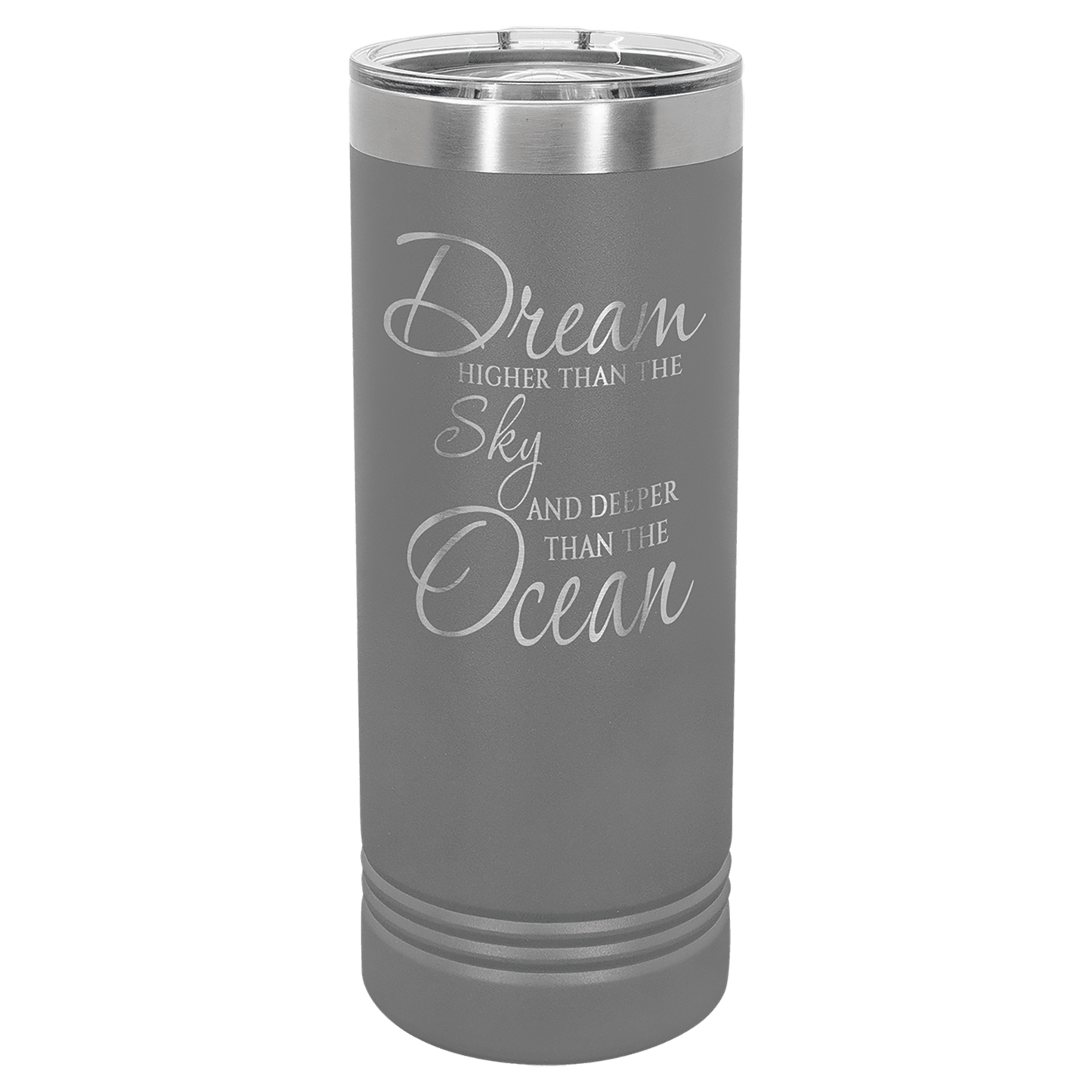 Skinny Tumbler with Slider Lid