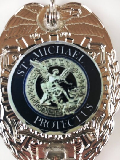 Saint Michael Protect US Shield Backer