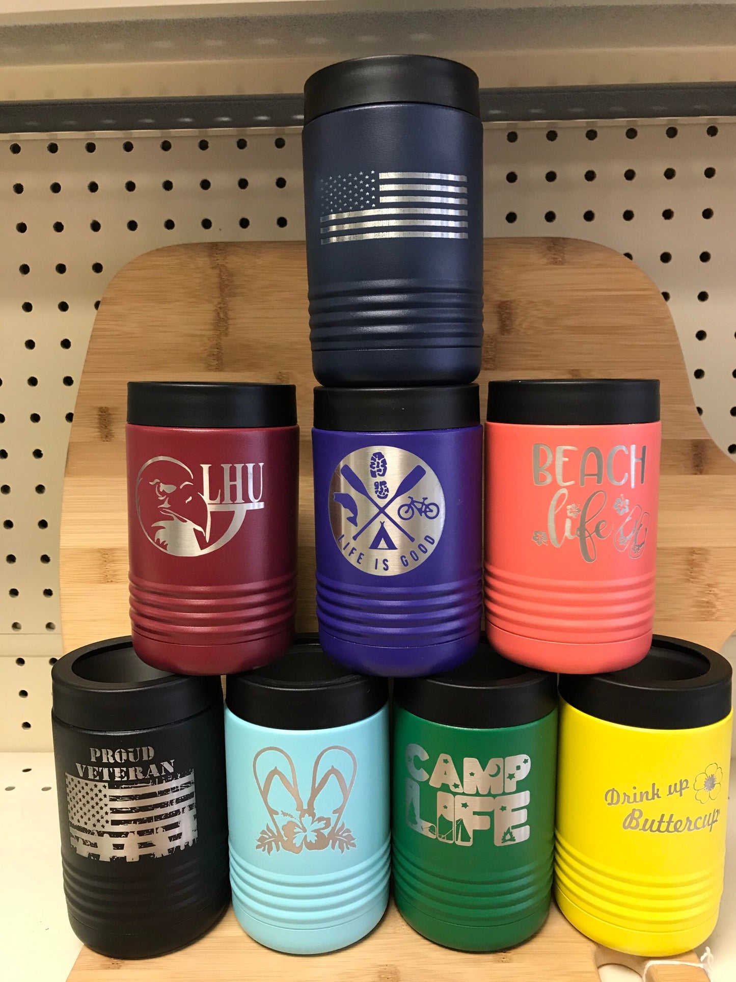 Engraved Insulated Beverage Holder