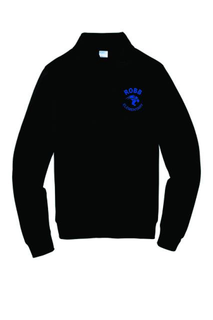 Robb Elementary Quarter-Zip Sweatshirt with pocket