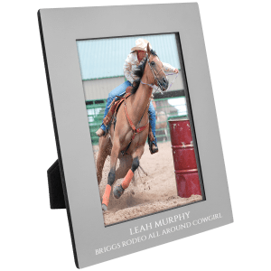 Gray Aluminum Photo Frame