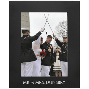 Black Aluminum Photo Frame