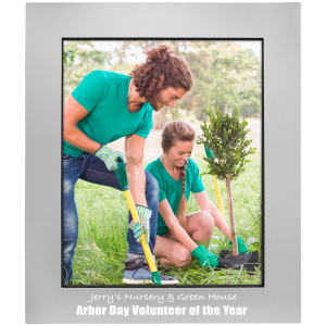 Gray Aluminum Photo Frame