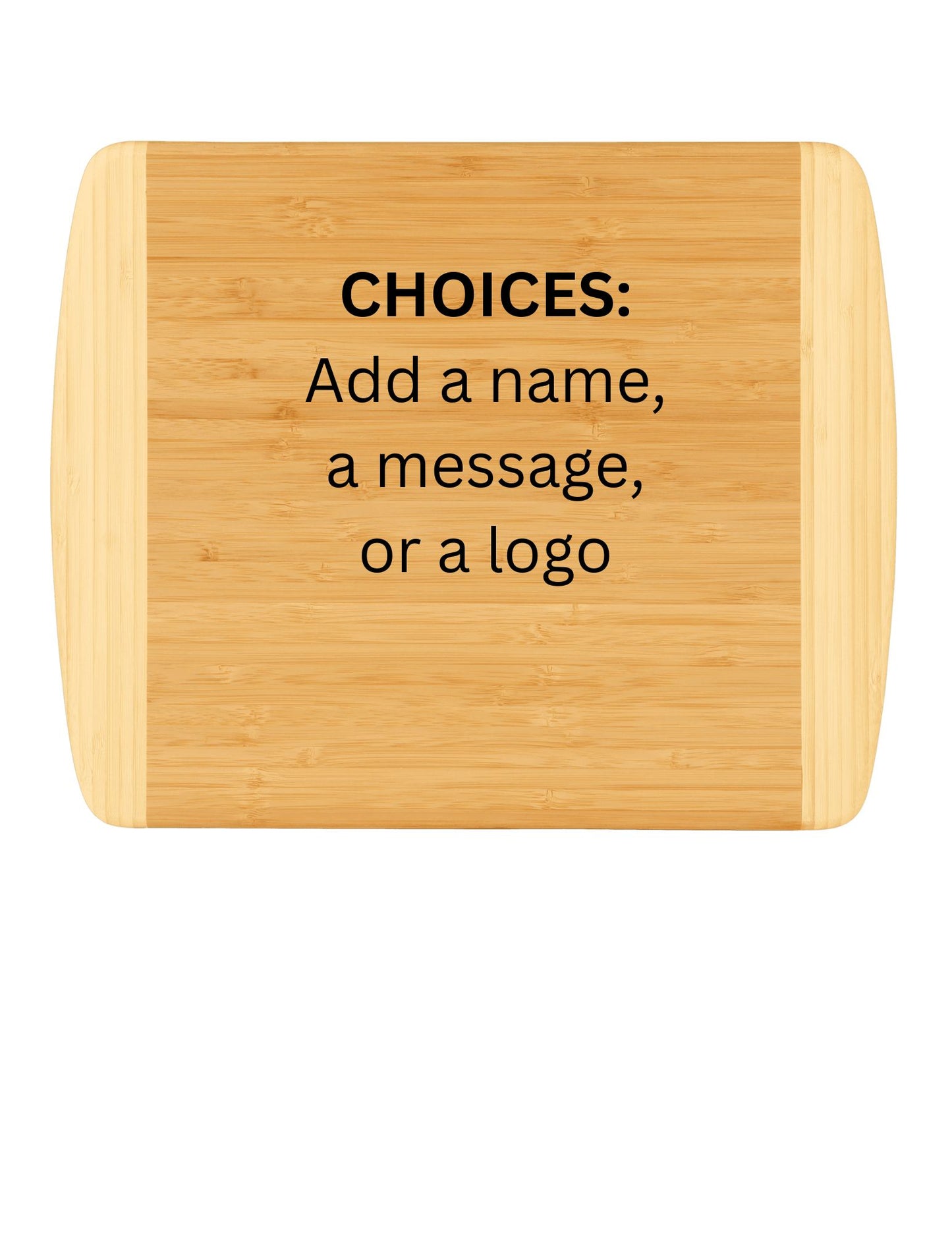 Bamboo 2-Tone Cutting Board