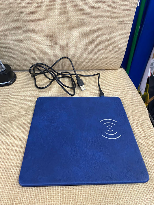 Laserable Leatherette Phone Charging  mat