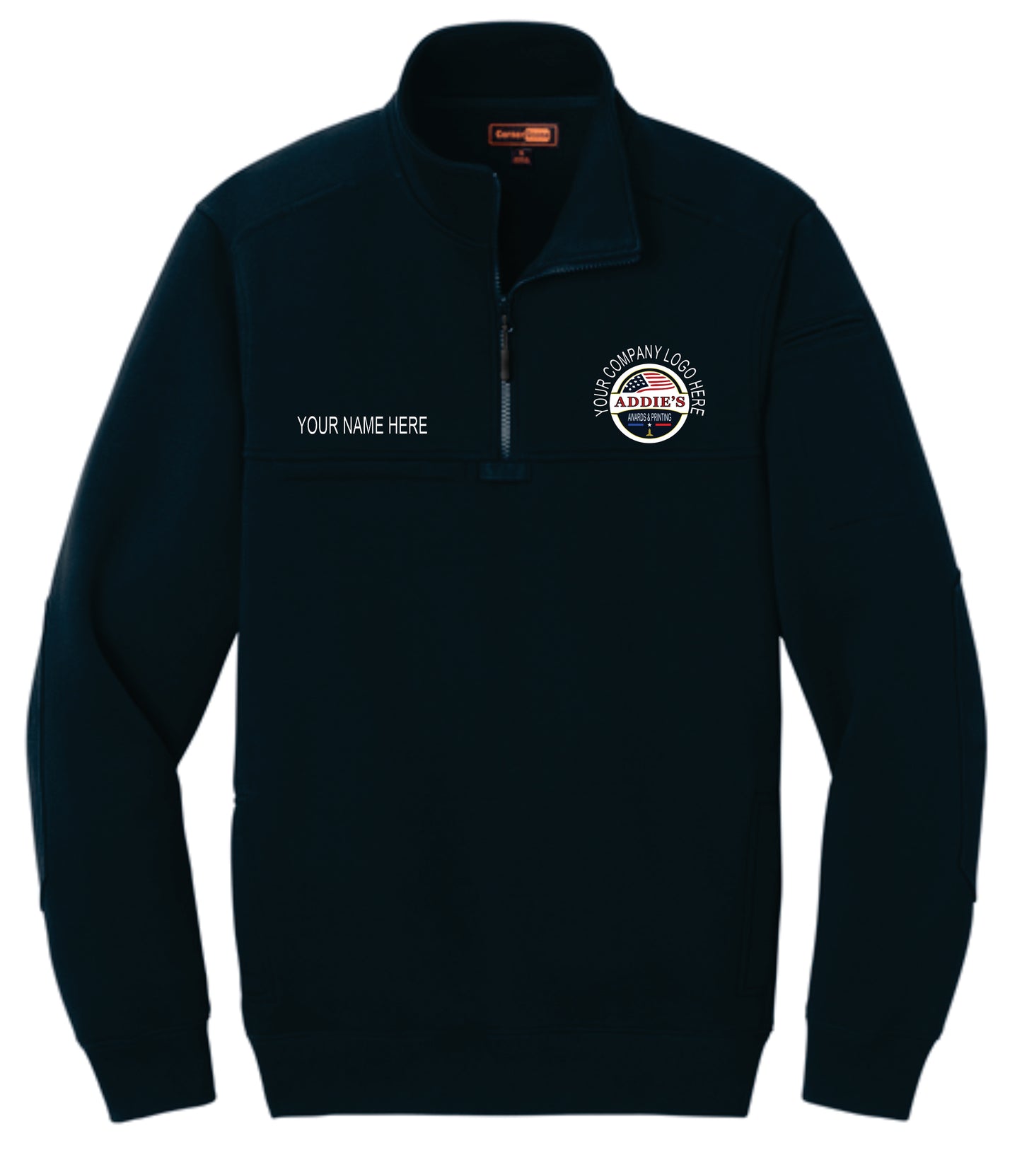 Job Shirt with name and logo