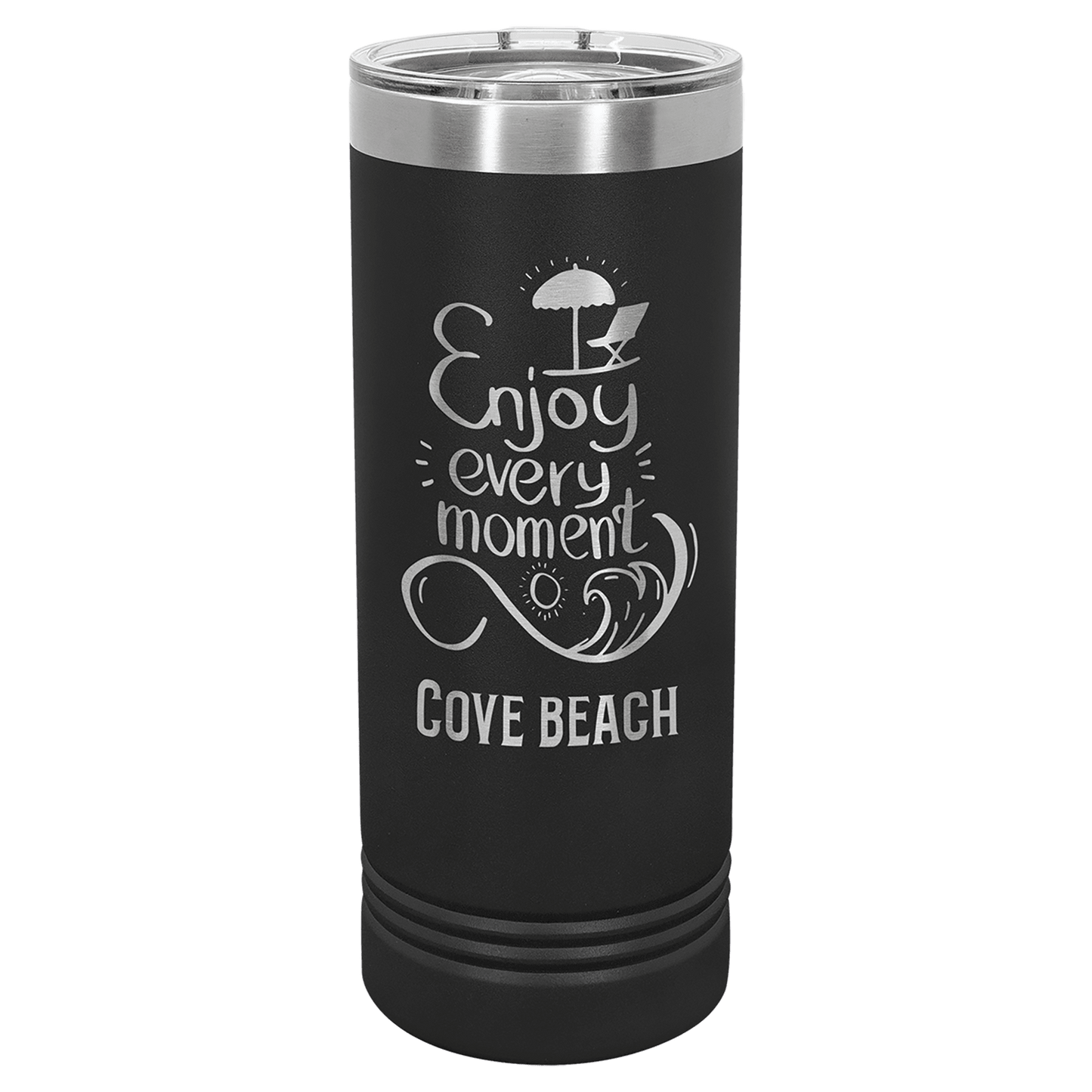 Skinny Tumbler with Slider Lid
