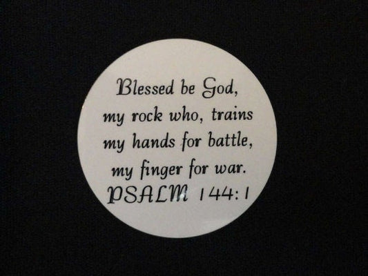 PSALM 144:1 Shield Backer