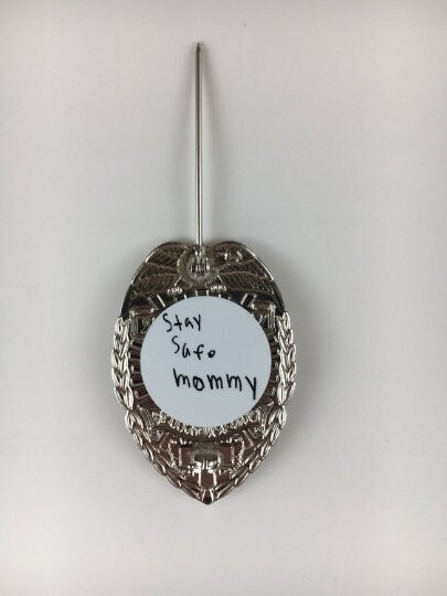 Your Customized Child's Handwriting Shield Backer