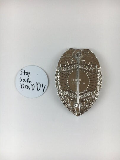 Your Customized Child's Handwriting Shield Backer