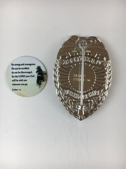 Joshua 1:9 Shield Backer