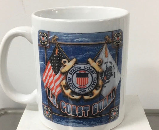United States Coast Guard coffee mug