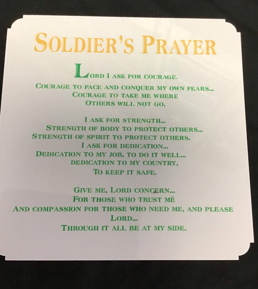 Prayer Locker plates