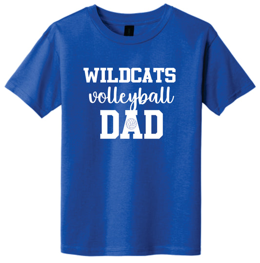 Wildcats Volleyball Dad Tee